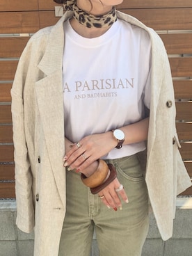 ちぴょんさん（レディース・162cm）の春コーディネート