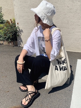 ちぴょんさん(レディース・162cm)の夏コーディネート