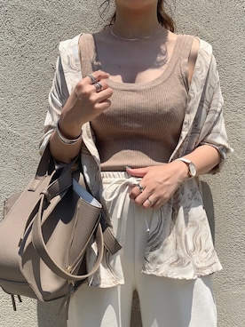 ちぴょんさん（レディース・162cm）の夏コーディネート