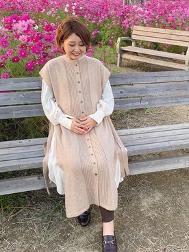 ちぴょんさん（レディース・162cm）の冬コーディネート