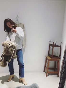 「代官山」｜bmbさん（レディース・152cm・20代）の冬コーディネート