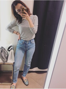 「Charlotte Olympia（シャーロットオリンピア）のアイテム」を使った、bmbさん（レディース・153cm）の夏コーディネート
