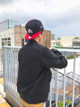 「road」｜としとしさん（メンズ・171cm）の夏コーディネート