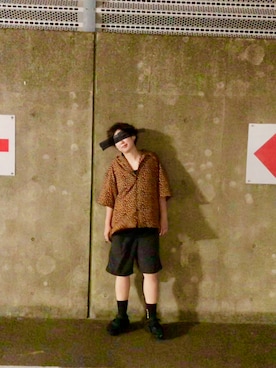 「Teva（テバ）のTeva / プラットフォーム ユニバーサル（サンダル）」を使った、napeさん（レディース・158cm）の夏コーディネート