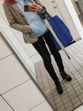 「COEUR（クール）のアイテム」を使った、のんさん（レディース・158cm）の春コーディネート