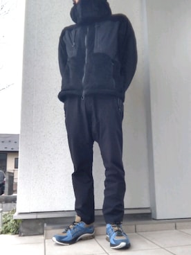 「02DERIV.（ツーディライヴ）のアイテム」を使った、rawuさん（メンズ・167cm）の冬コーディネート