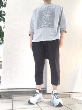 「02DERIV.（ツーディライヴ）のアイテム」を使った、rawuさん（メンズ・167cm）の夏コーディネート