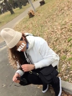 「reca（レカ）のアイテム（ニットキャップ/ビーニー）」を使った、🌴Mさん（レディース・170cm）の冬コーディネート