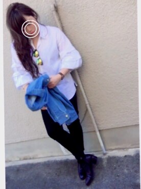 「NET（ネット）のアイテム（アクセサリー）」を使った、🌴Mさん（レディース・170cm）の春コーディネート