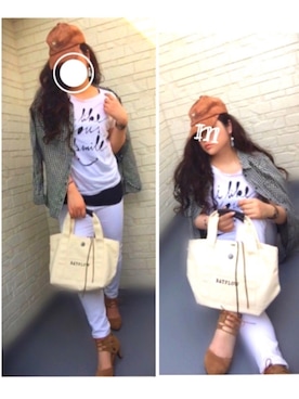 🌴Mさん（レディース・170cm）の春コーディネート