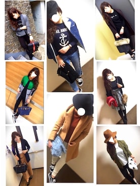 「アイテム（ピアス（片耳用））」を使った、🌴Mさん（レディース・170cm）の秋コーディネート