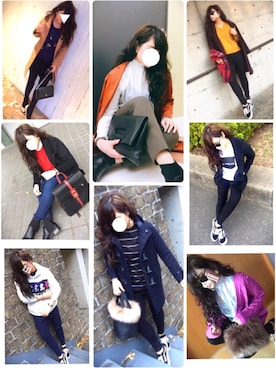 「Furbo design（フルボデザイン）のアイテム」を使った、🌴Mさん（レディース・170cm）の冬コーディネート