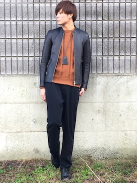 ユウトさん(メンズ・177cm)の冬コーディネート