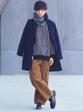 ユウトさん（メンズ・177cm）の冬コーディネート