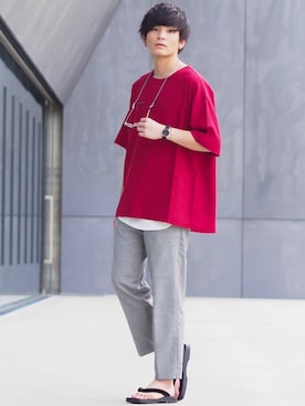 ユウトさん（メンズ・177cm）の夏コーディネート