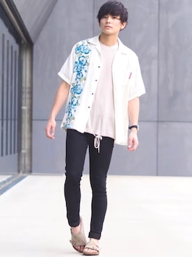 ユウトさん（メンズ・177cm）の夏コーディネート