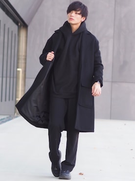 ユウトさん（メンズ・177cm）の冬コーディネート