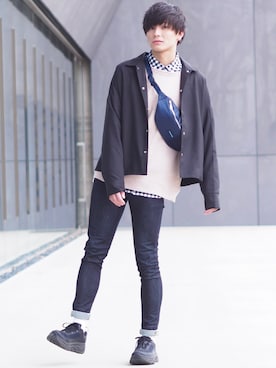 ユウトさん(メンズ・177cm)の春コーディネート