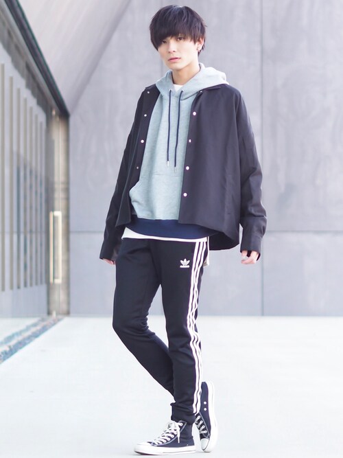 ユウト Adidasのパンツを使ったコーディネート Wear