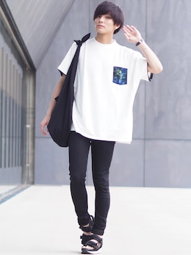 「Wilt（ウィルト）のアイテム」を使った、ユウトさん（メンズ・177cm）の夏コーディネート