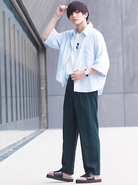 ユウトさん（メンズ・178cm）の夏コーディネート