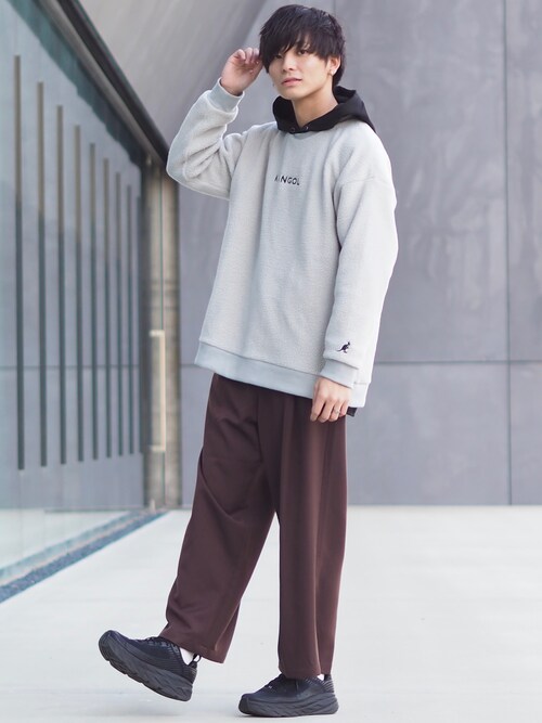 ユウトさんのスラックスを使ったコーディネート Zozotown