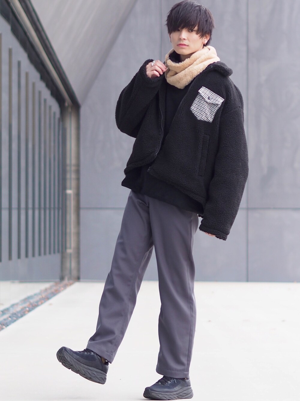 【感謝価格】 ユウト｜THE MORNING AFTERのブルゾンを使ったコーディネート - WEAR ジャケット・アウター