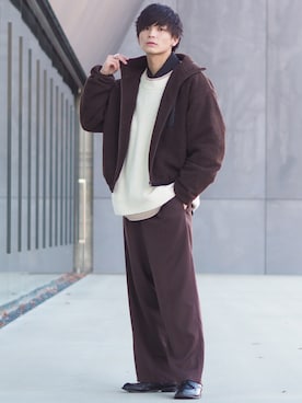 ユウトさん（メンズ・177cm）の冬コーディネート