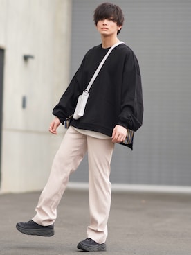 「DEVICE（デバイス）のアイテム」を使った、ユウトさん（メンズ・177cm）の秋コーディネート