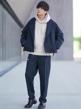 ユウトさん(メンズ・177cm)の冬コーディネート