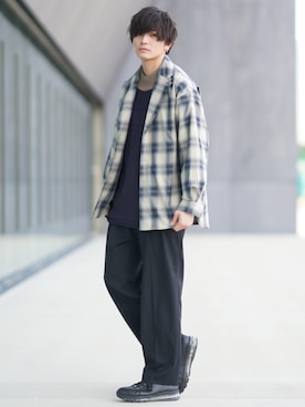 ユウトさん（メンズ・177cm）の春コーディネート