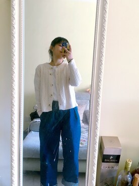 「基础款」｜「アイテム（その他トップス）」を使った、Nuuさん（レディース・150cm）の冬コーディネート