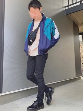 「平成最後のWEARISTAセンバツ」｜「アイテム（ナイロンジャケット）」を使った、よっしーさん（メンズ・170cm）の春コーディネート