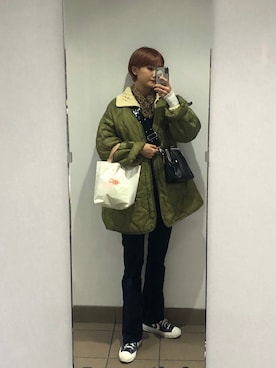 kopepiさん（レディース・174cm）の冬コーディネート