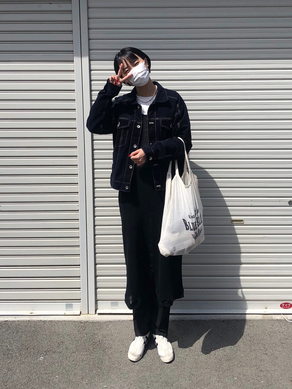 「休日スタイル、春カラー、maturely、BEAMS BOY」｜「maturelyのアイテム（ワンピース/ドレス、ブラック系）」を使った、kopepiさん（レディース・174cm）の春コーディネートの1枚目の写真