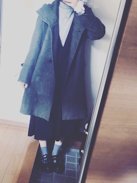 はるさん（レディース・156cm）の冬コーディネート