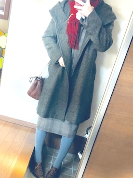 「ing（イング）のアイテム（パンプス）」を使った、はるさん（レディース・156cm）の冬コーディネート