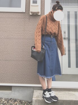 makoさん（レディース・170cm）の秋コーディネート