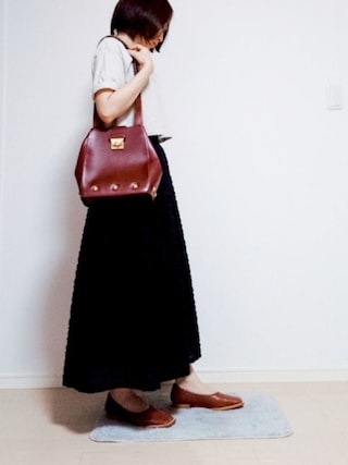 ETRE TOKYO エコレザーステッチスクエアパンプス37 ETRE TOKYO（エトレトウキョウ）の「エコレザーステッチスクエア