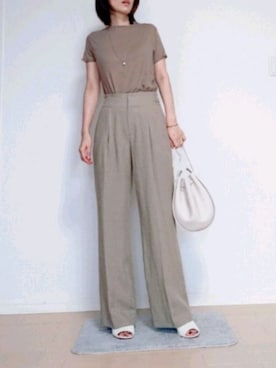 「Didot.（ディドット）のアイテム（トップス）」を使った、ritzさん（レディース・162cm）の夏コーディネート