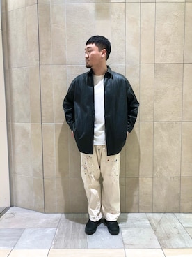 Jun さん（メンズ・176cm）の冬コーディネート