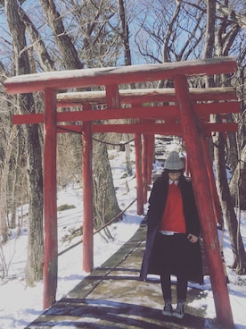 hitomiさん（レディース・166cm）の冬コーディネート