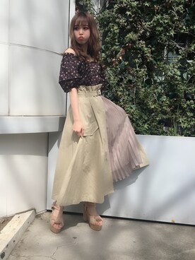 kayo yoshizawaさん（レディース・148cm）の春コーディネート