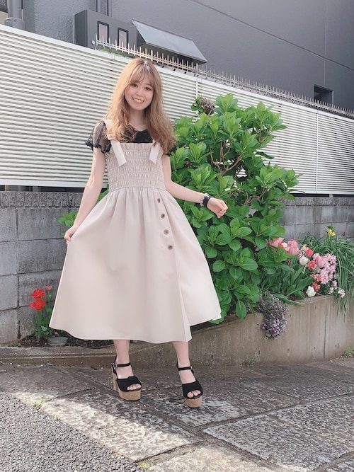 Kayo Dazzlin Press Assistant Dazzlinのワンピースを使ったコーディネート Wear