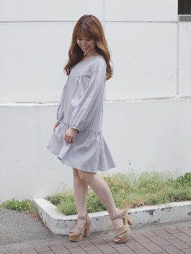 kayo yoshizawaさん（レディース・147cm）の夏コーディネート