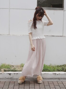 kayo yoshizawaさん（レディース・147cm）の夏コーディネート