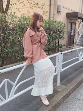 kayo yoshizawaさん（レディース・148cm）の秋コーディネート