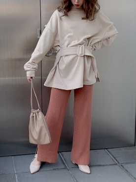 kayo yoshizawaさん（レディース・148cm）の春コーディネート