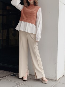 kayo yoshizawaさん(レディース・148cm)の春コーディネート