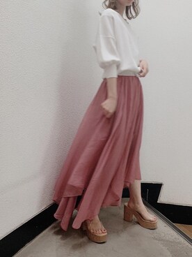 kayo yoshizawaさん（レディース・148cm）の春コーディネート